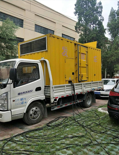 石狮发电车出租-柴油发电机组排烟系统设计要求及其考虑因素